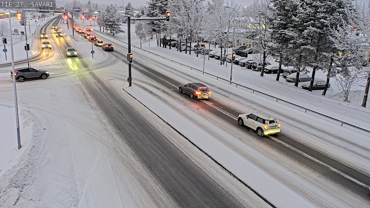 Weather Camera Image Road 27 Savari, Ylivieska, Pohjois-Pohjanmaa