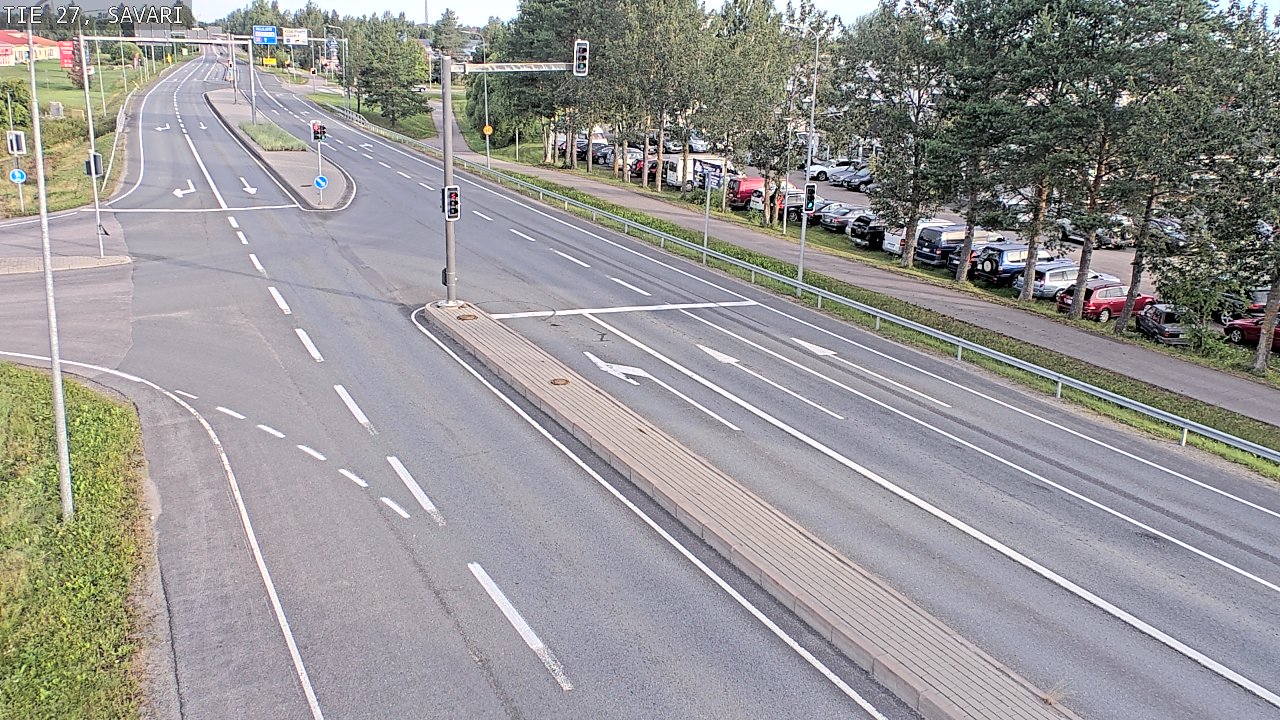Weather Camera Image Road 27 Savari, Ylivieska, Pohjois-Pohjanmaa