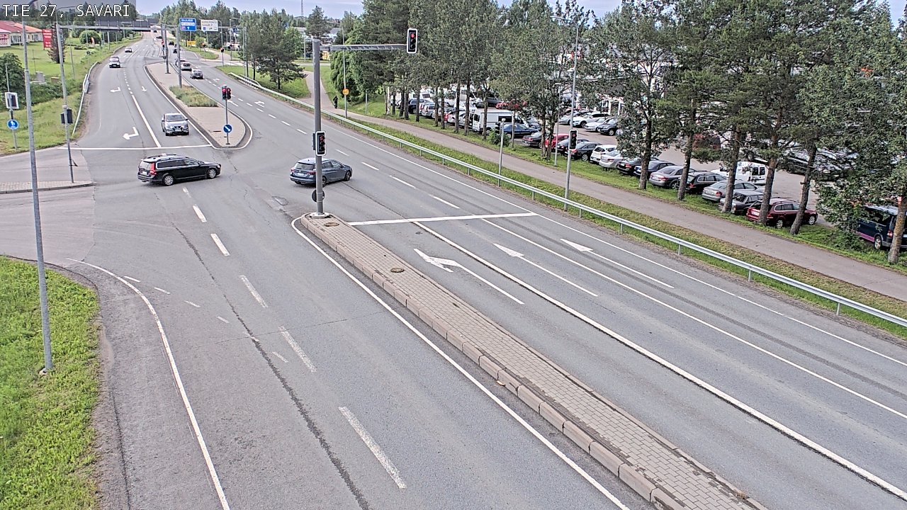 Weather Camera Image Väg 27 Savari, Ylivieska, Pohjois-Pohjanmaa