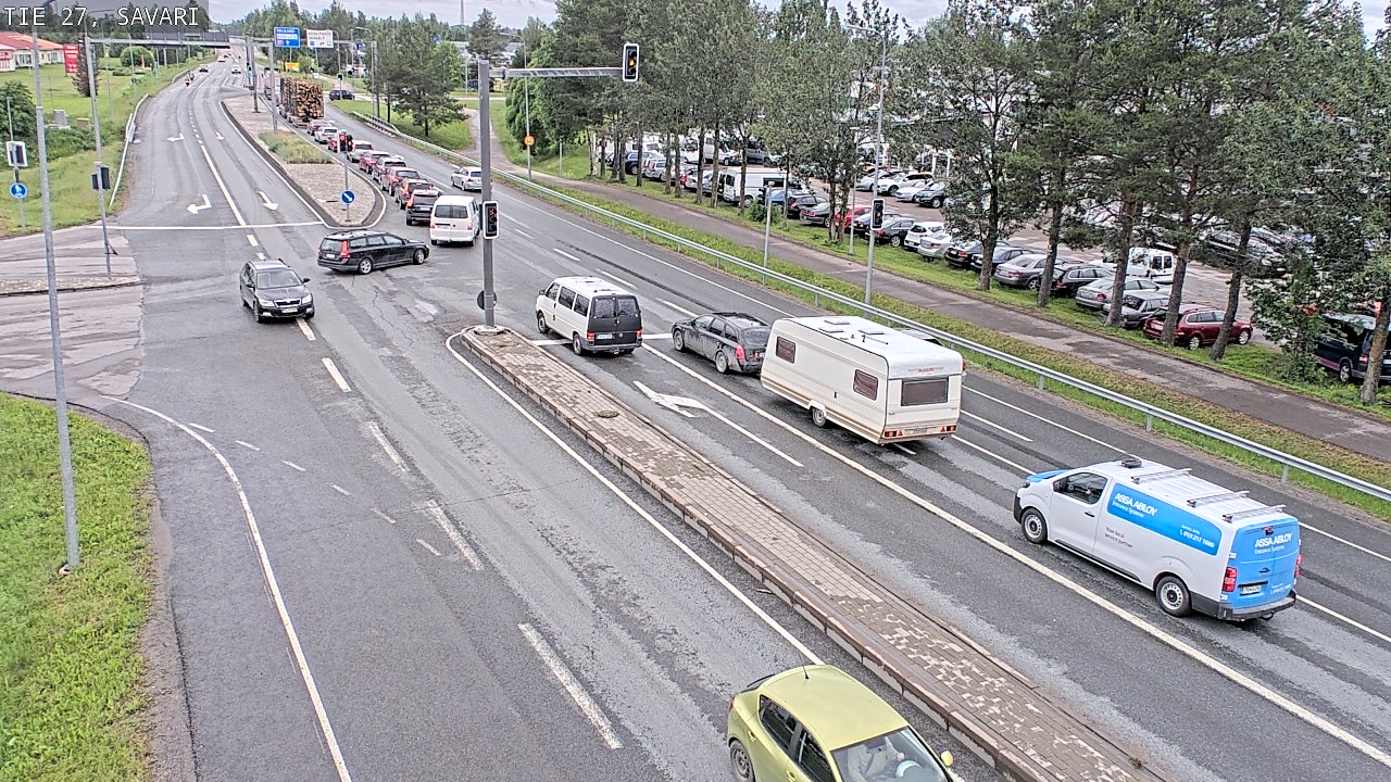 Weather Camera Image Väg 27 Savari, Ylivieska, Pohjois-Pohjanmaa