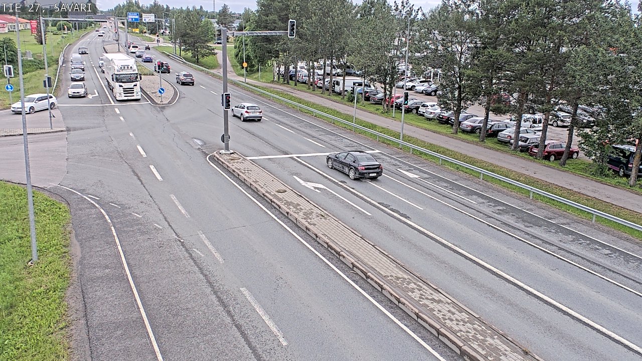 Weather Camera Image Väg 27 Savari, Ylivieska, Pohjois-Pohjanmaa