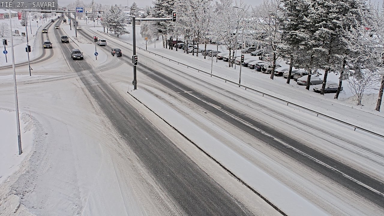 Weather Camera Image Väg 27 Savari, Ylivieska, Pohjois-Pohjanmaa