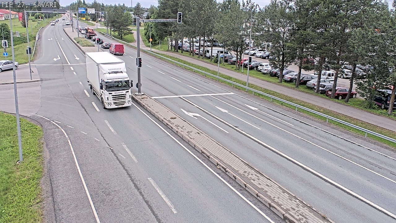 Weather Camera Image Väg 27 Savari, Ylivieska, Pohjois-Pohjanmaa