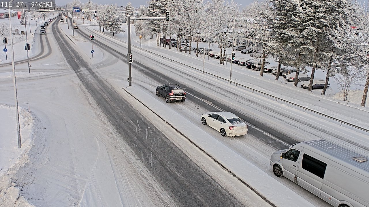 Weather Camera Image Väg 27 Savari, Ylivieska, Pohjois-Pohjanmaa