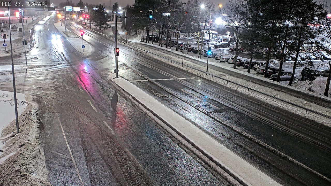 Weather Camera Image Väg 27 Savari, Ylivieska, Pohjois-Pohjanmaa