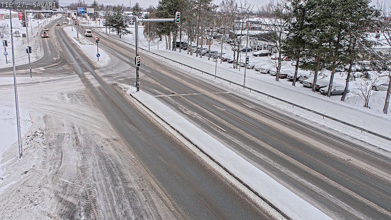 Weather Camera Image Väg 27 Savari, Ylivieska, Pohjois-Pohjanmaa