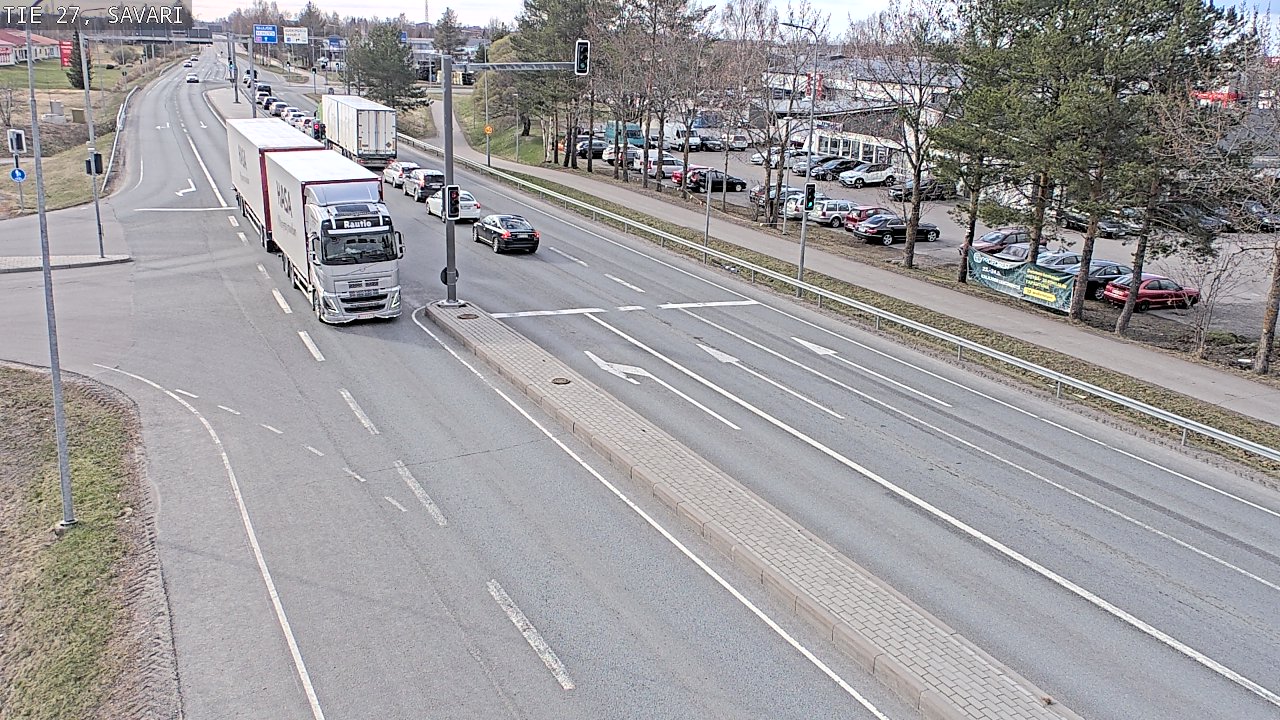 Weather Camera Image Väg 27 Savari, Ylivieska, Pohjois-Pohjanmaa