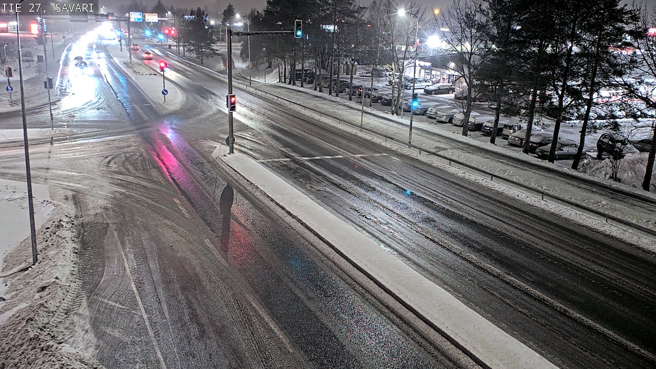 Weather Camera Image Väg 27 Savari, Ylivieska, Pohjois-Pohjanmaa