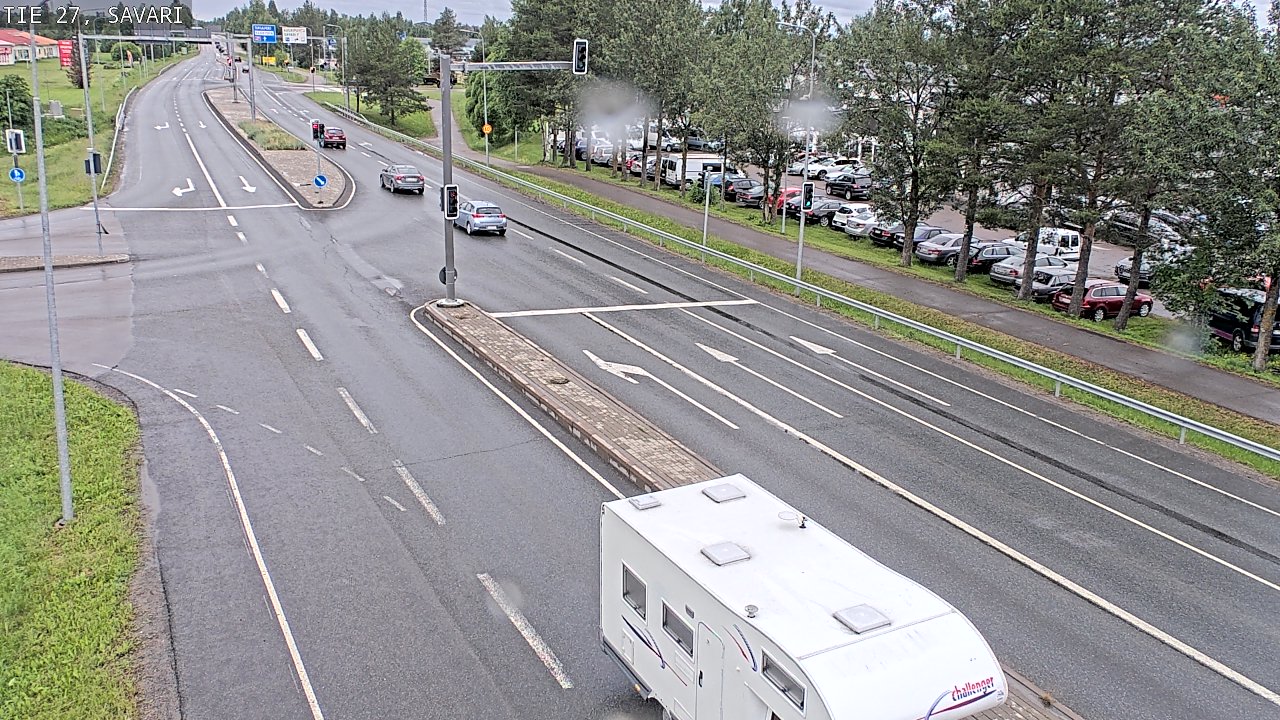 Weather Camera Image Väg 27 Savari, Ylivieska, Pohjois-Pohjanmaa