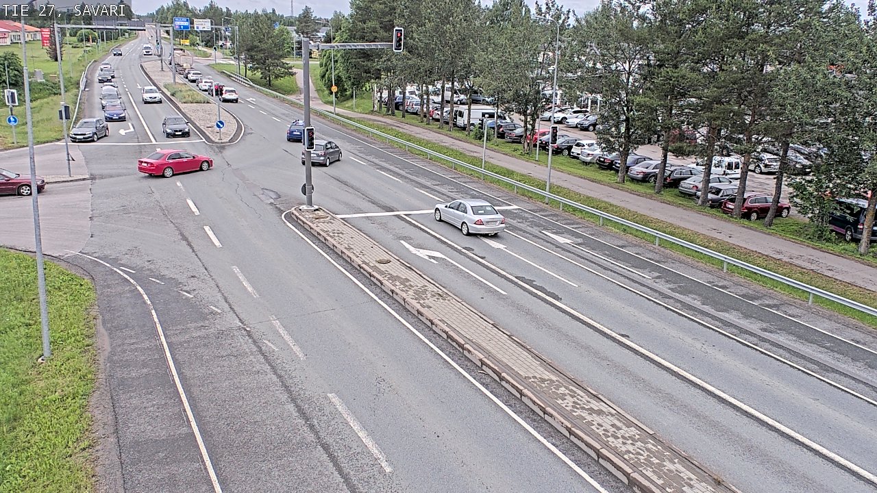 Weather Camera Image Väg 27 Savari, Ylivieska, Pohjois-Pohjanmaa