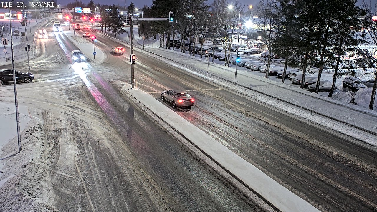 Weather Camera Image Väg 27 Savari, Ylivieska, Pohjois-Pohjanmaa