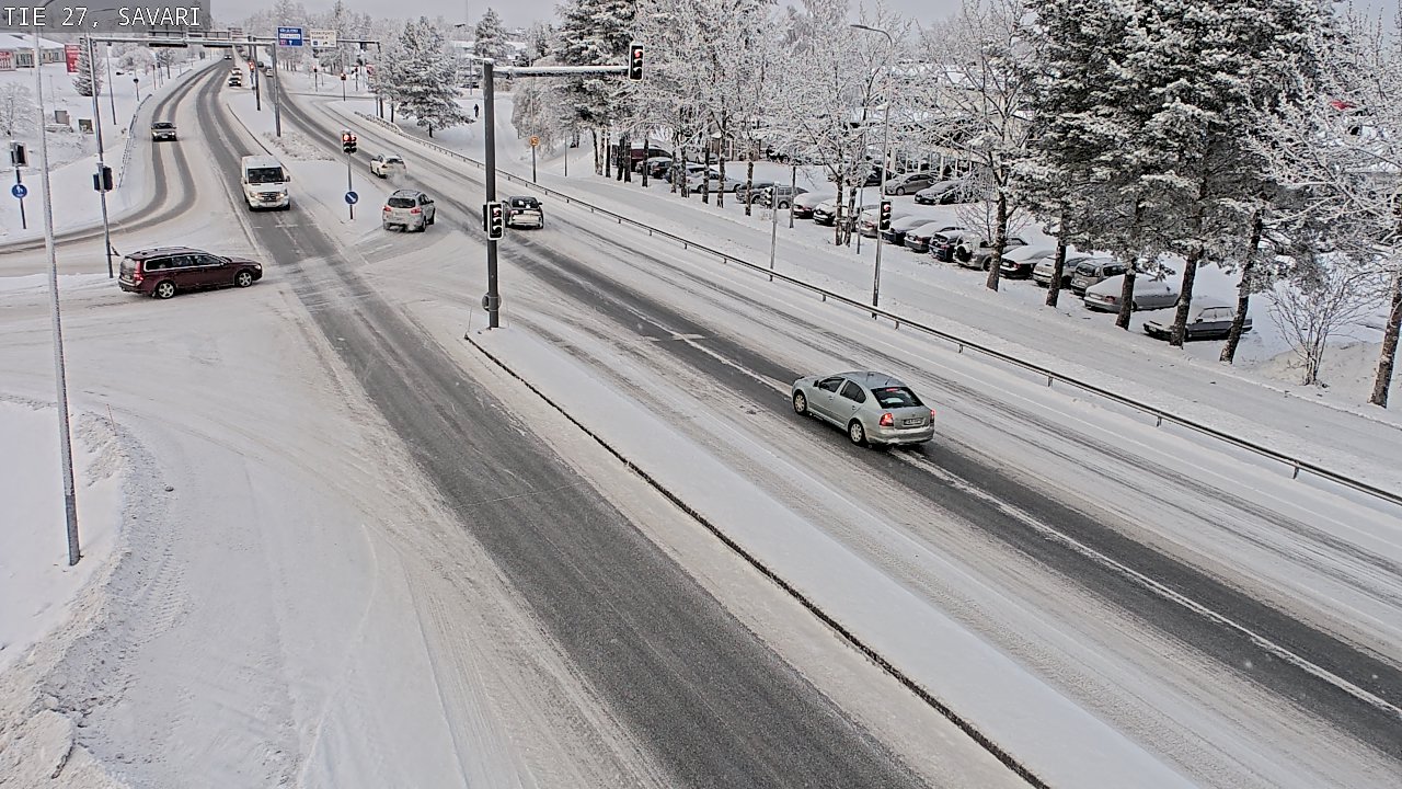Weather Camera Image Väg 27 Savari, Ylivieska, Pohjois-Pohjanmaa
