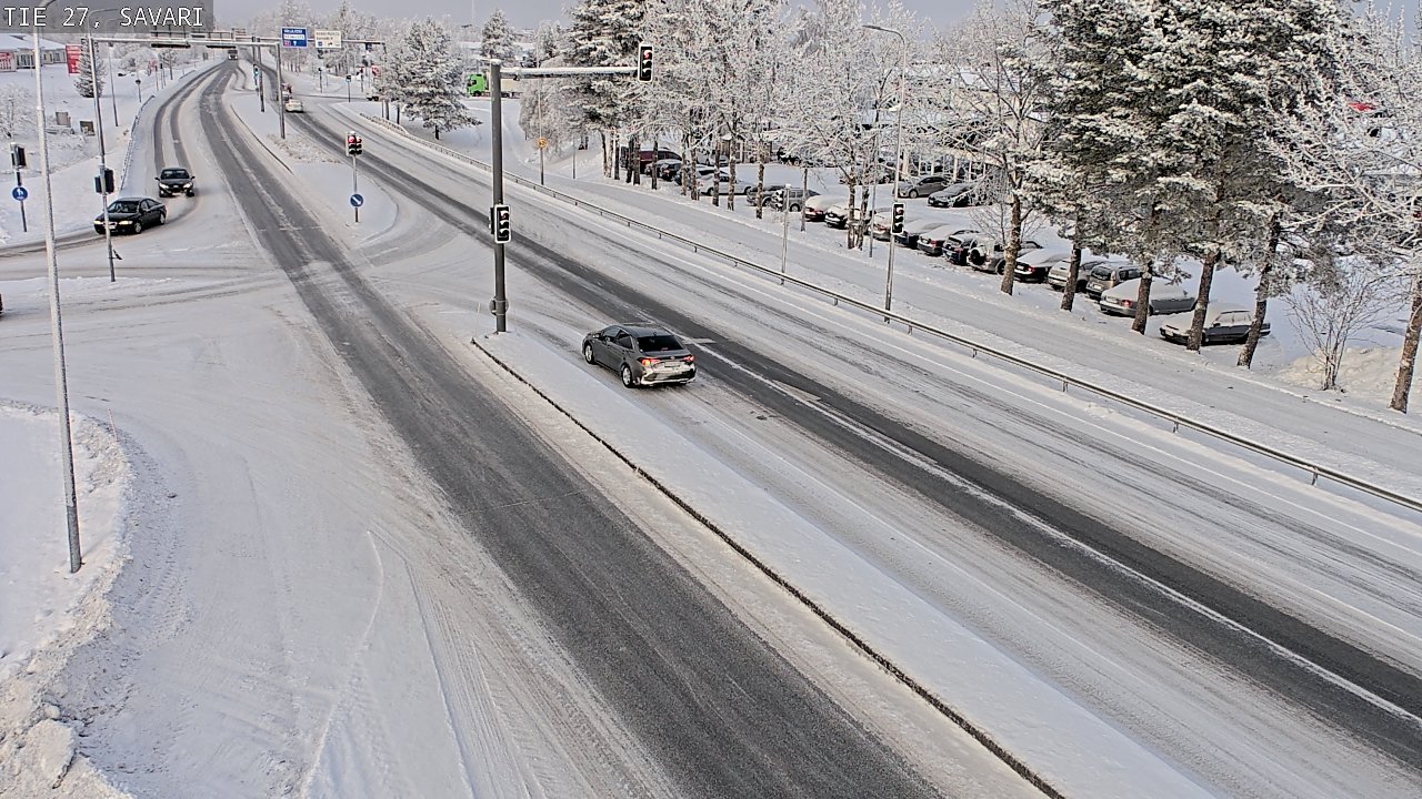 Weather Camera Image Väg 27 Savari, Ylivieska, Pohjois-Pohjanmaa