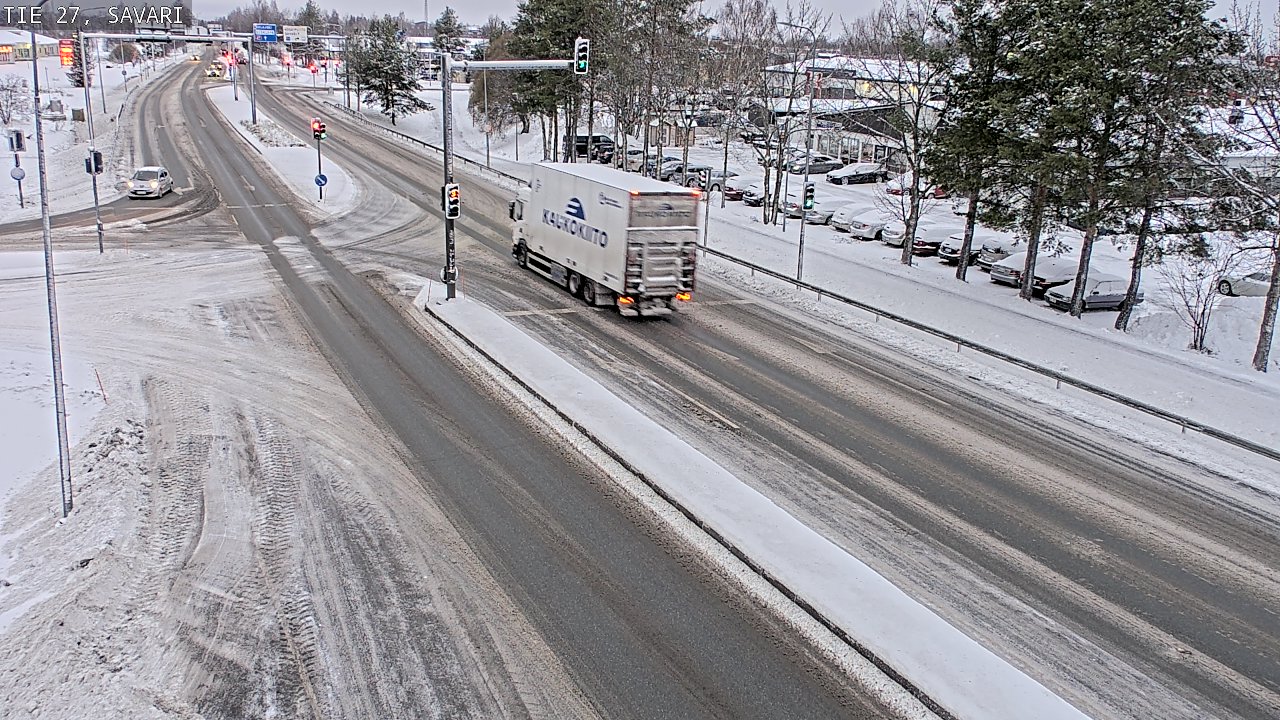 Weather Camera Image Väg 27 Savari, Ylivieska, Pohjois-Pohjanmaa