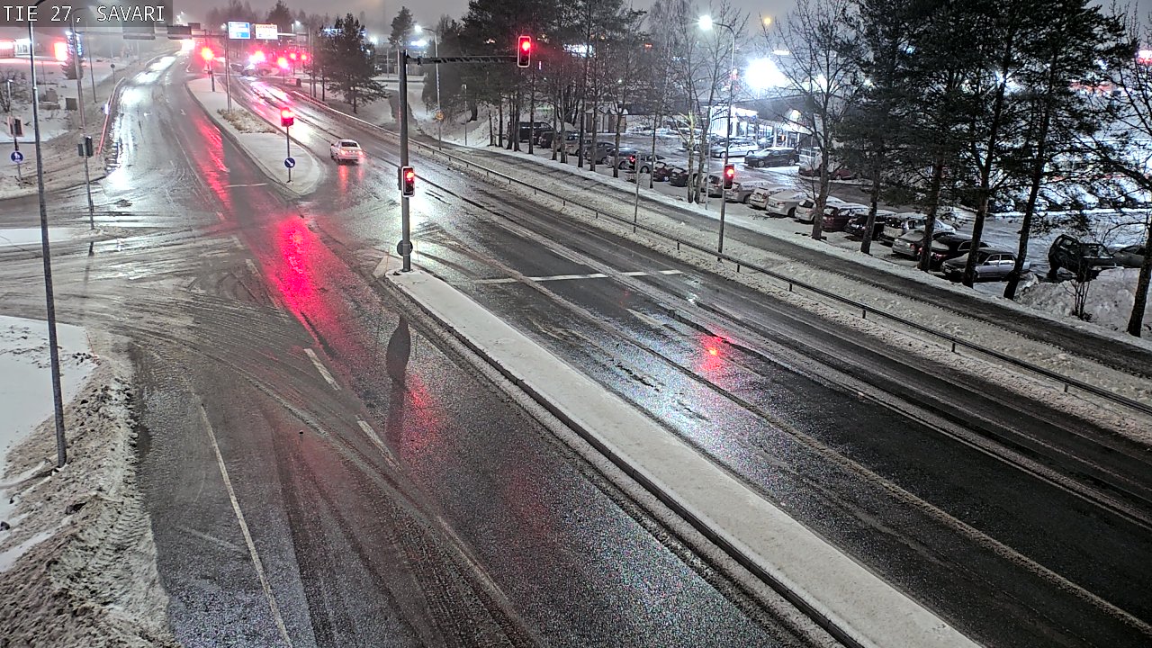 Weather Camera Image Väg 27 Savari, Ylivieska, Pohjois-Pohjanmaa