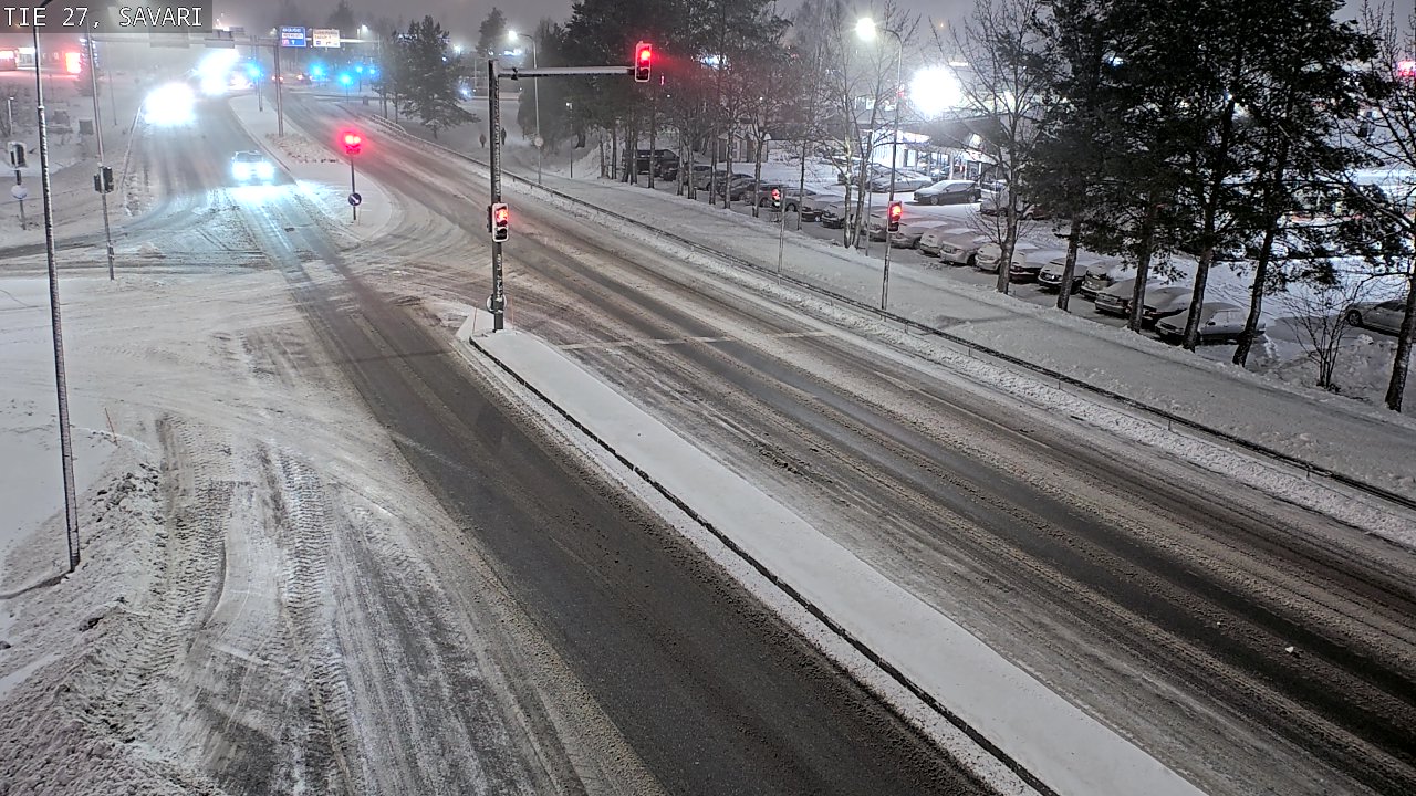 Weather Camera Image Väg 27 Savari, Ylivieska, Pohjois-Pohjanmaa