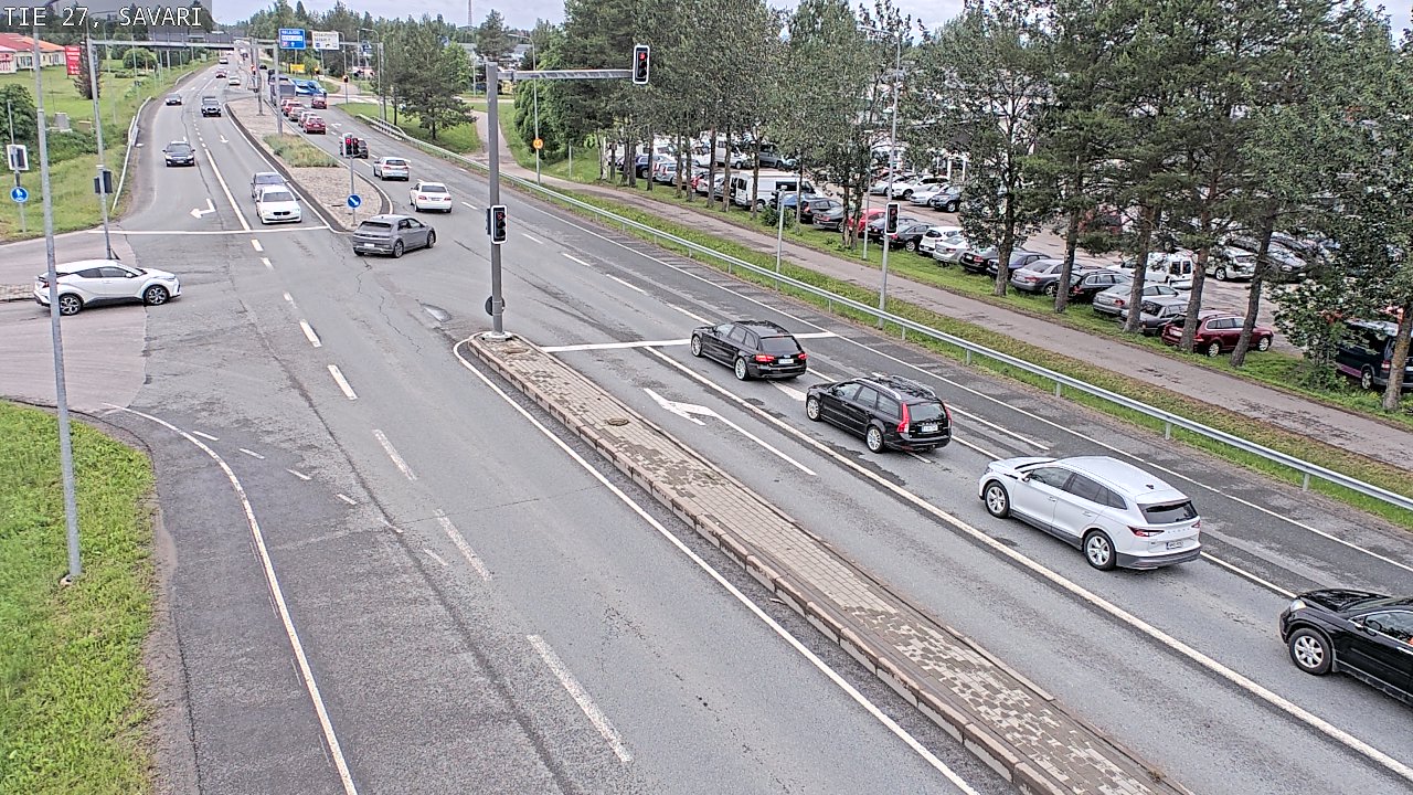 Weather Camera Image Väg 27 Savari, Ylivieska, Pohjois-Pohjanmaa