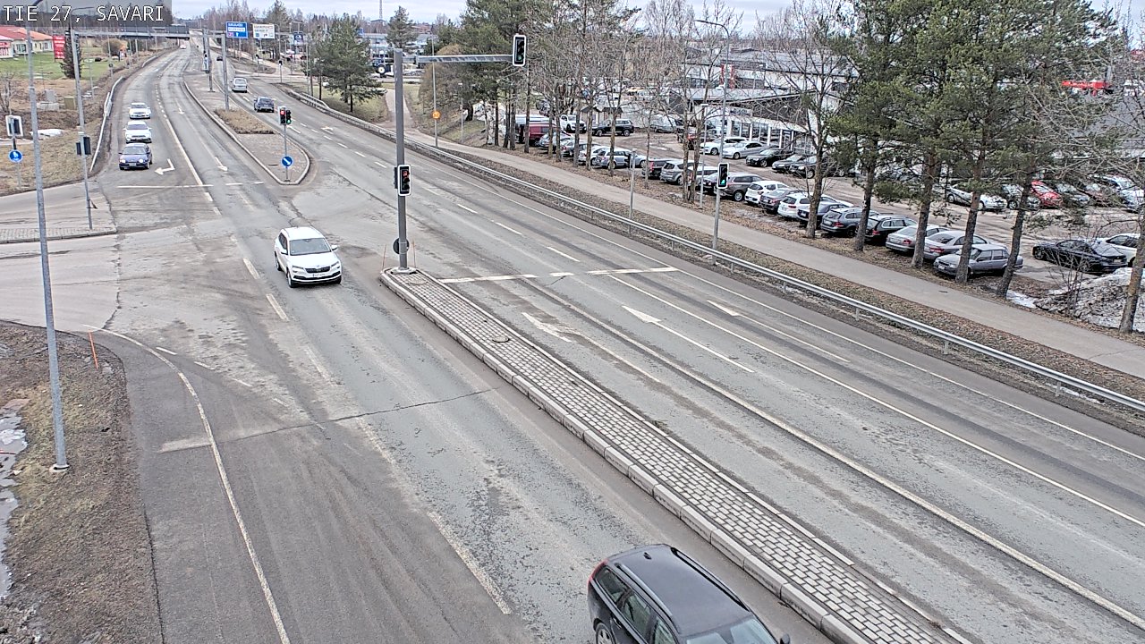 Weather Camera Image Väg 27 Savari, Ylivieska, Pohjois-Pohjanmaa