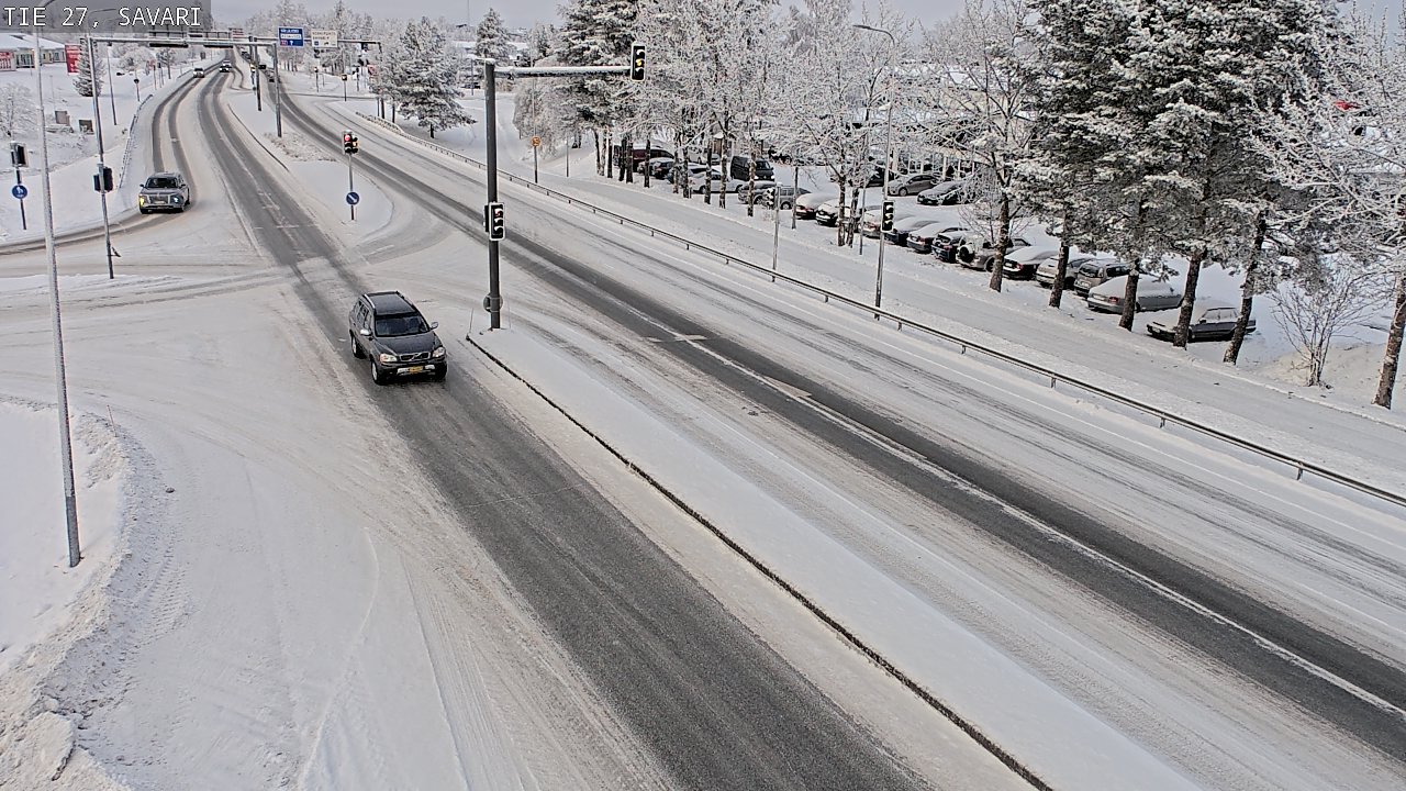 Weather Camera Image Väg 27 Savari, Ylivieska, Pohjois-Pohjanmaa