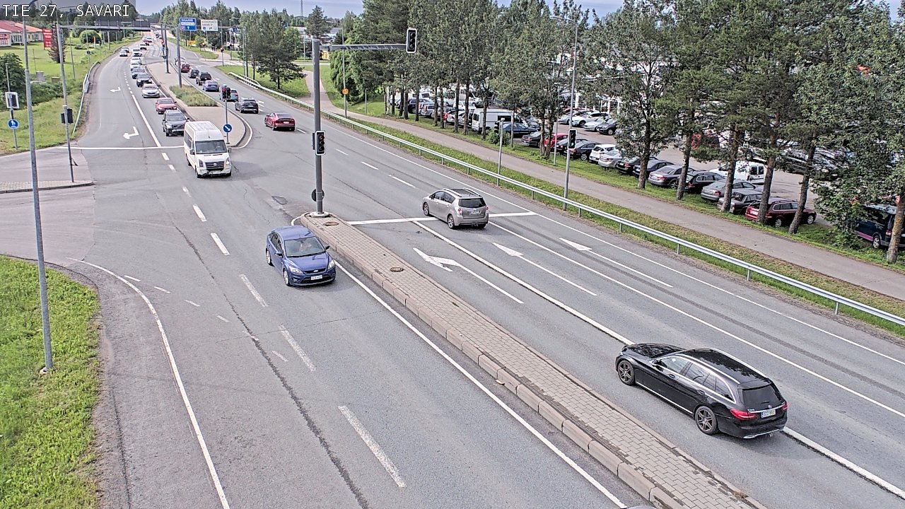 Weather Camera Image Väg 27 Savari, Ylivieska, Pohjois-Pohjanmaa