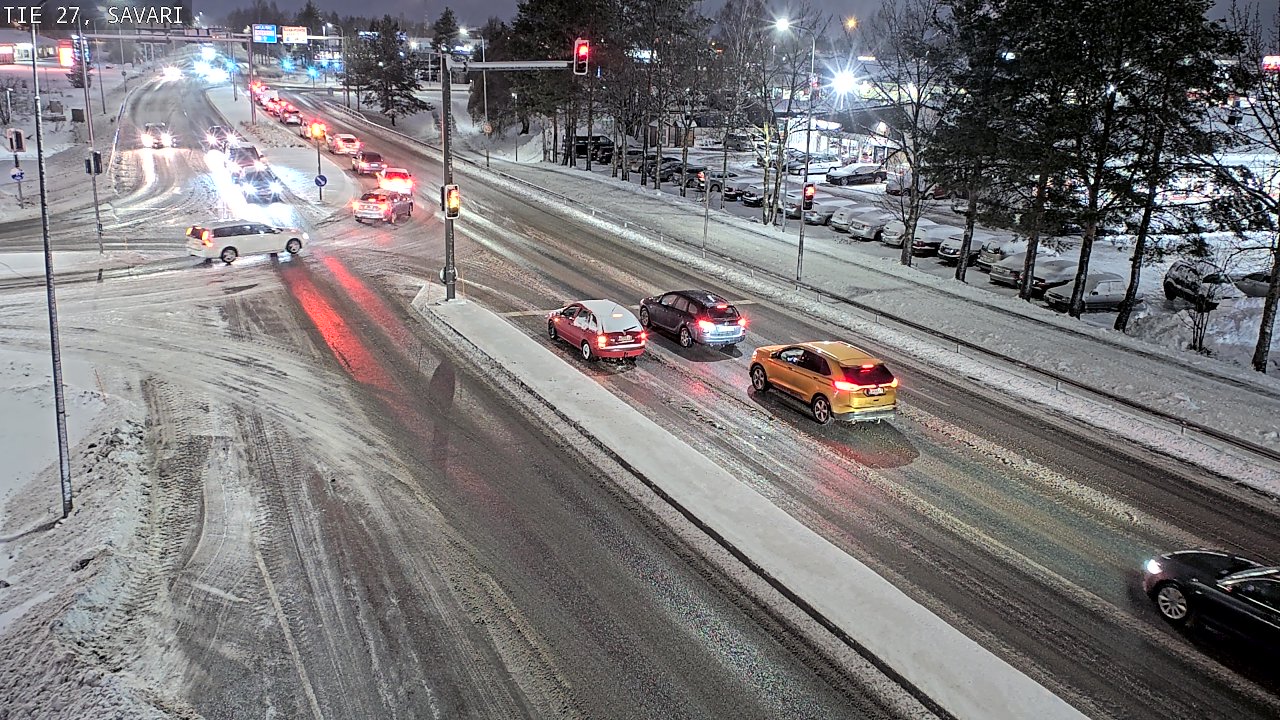Weather Camera Image Väg 27 Savari, Ylivieska, Pohjois-Pohjanmaa