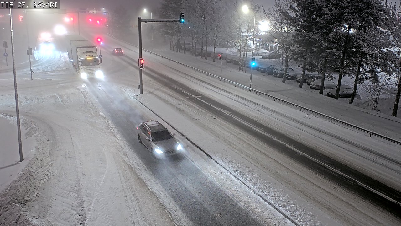 Kelikamerat Kuva Tie 27 Savari, Ylivieska, Pohjois-Pohjanmaa