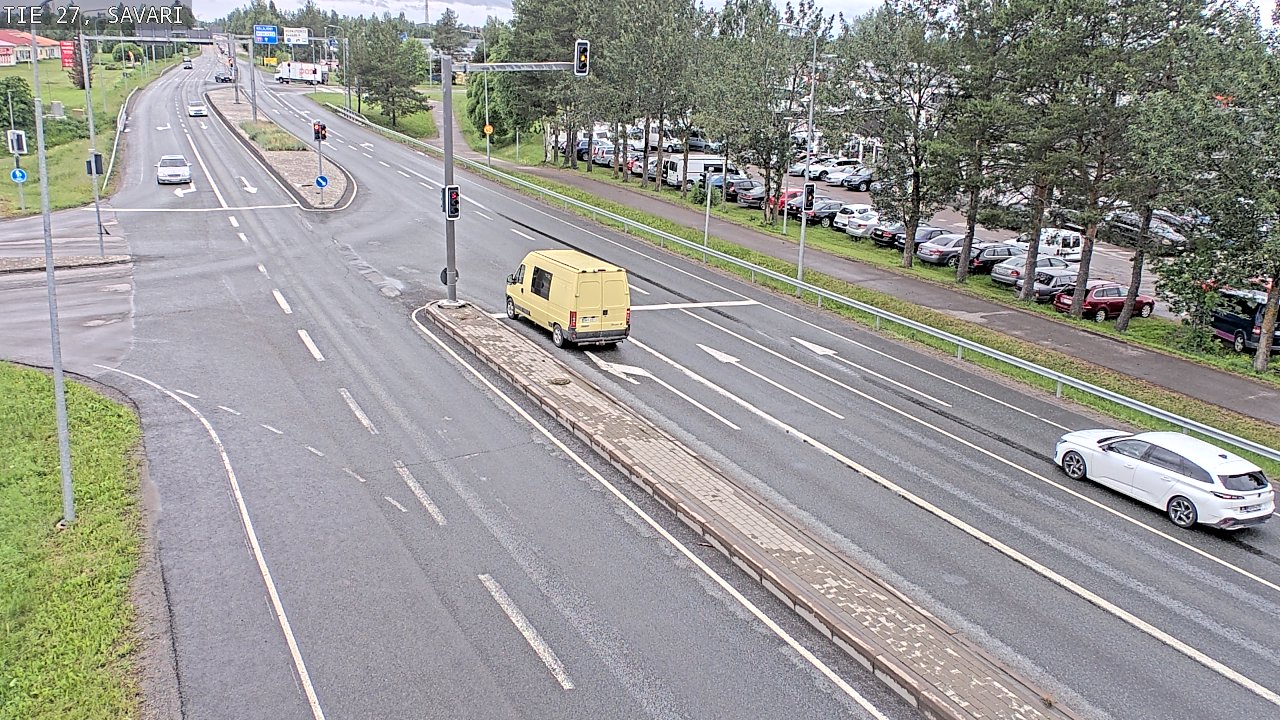 Weather Camera Image Väg 27 Savari, Ylivieska, Pohjois-Pohjanmaa