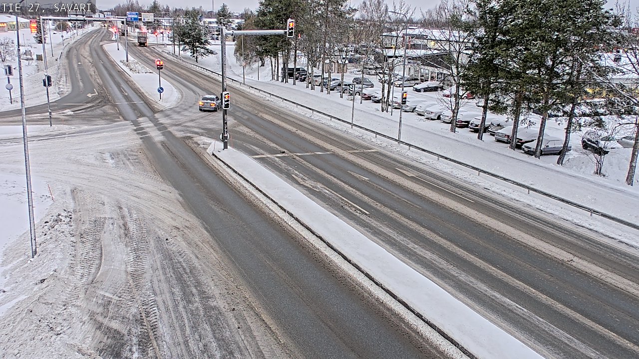 Weather Camera Image Väg 27 Savari, Ylivieska, Pohjois-Pohjanmaa