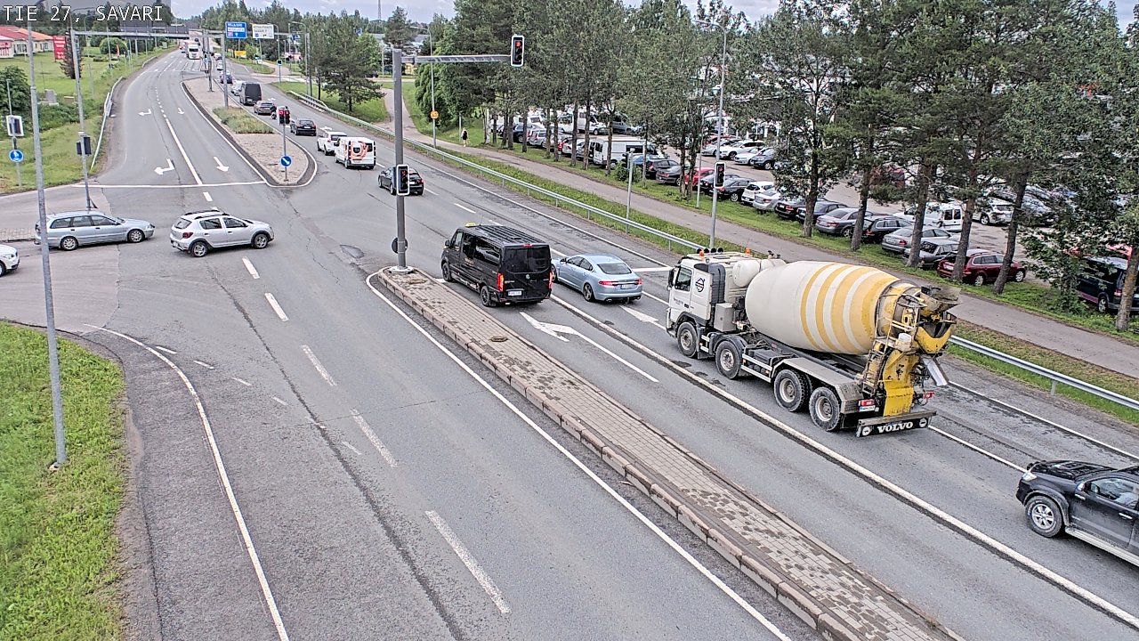 Weather Camera Image Väg 27 Savari, Ylivieska, Pohjois-Pohjanmaa