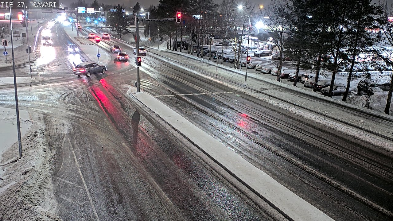 Weather Camera Image Väg 27 Savari, Ylivieska, Pohjois-Pohjanmaa