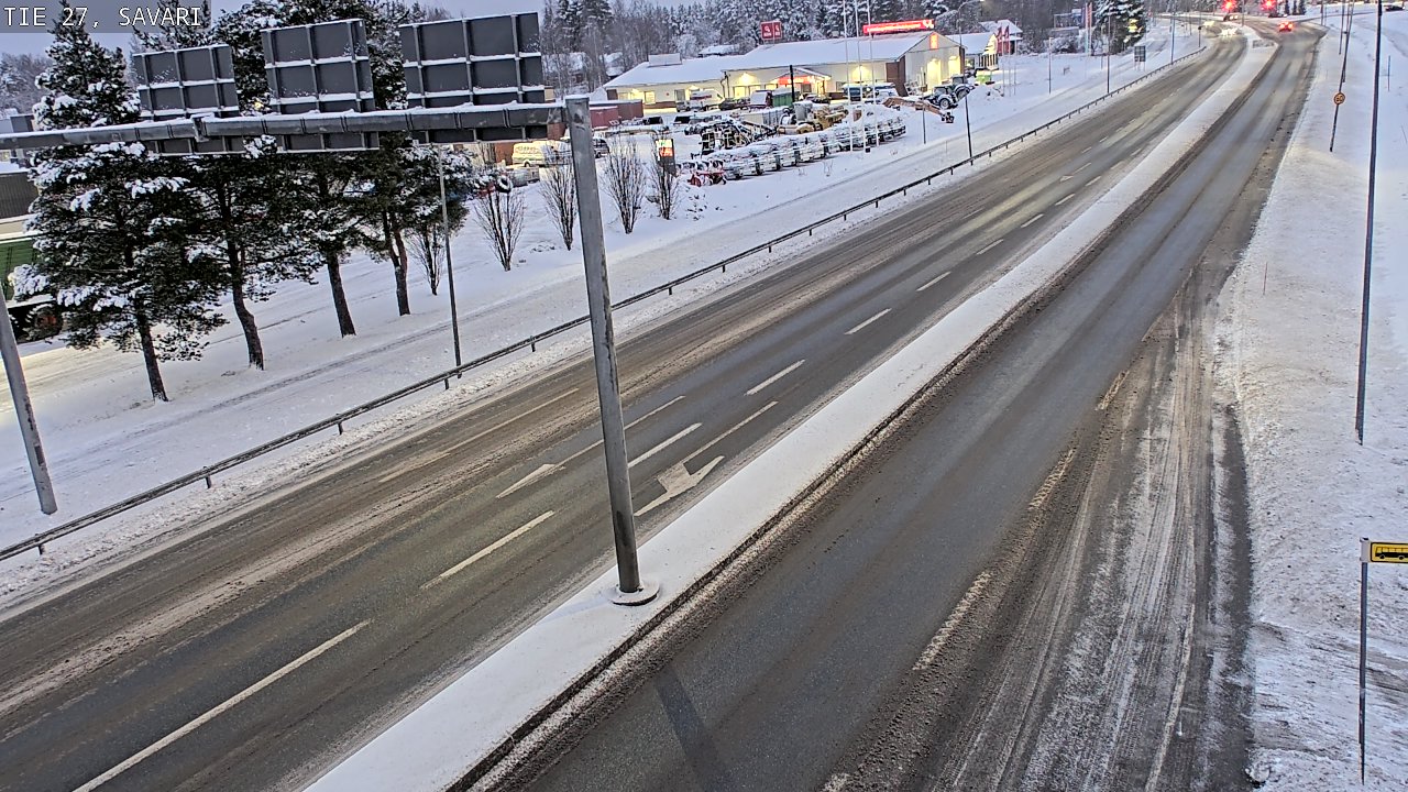 Weather Camera Image Väg 27 Savari, Ylivieska, Pohjois-Pohjanmaa