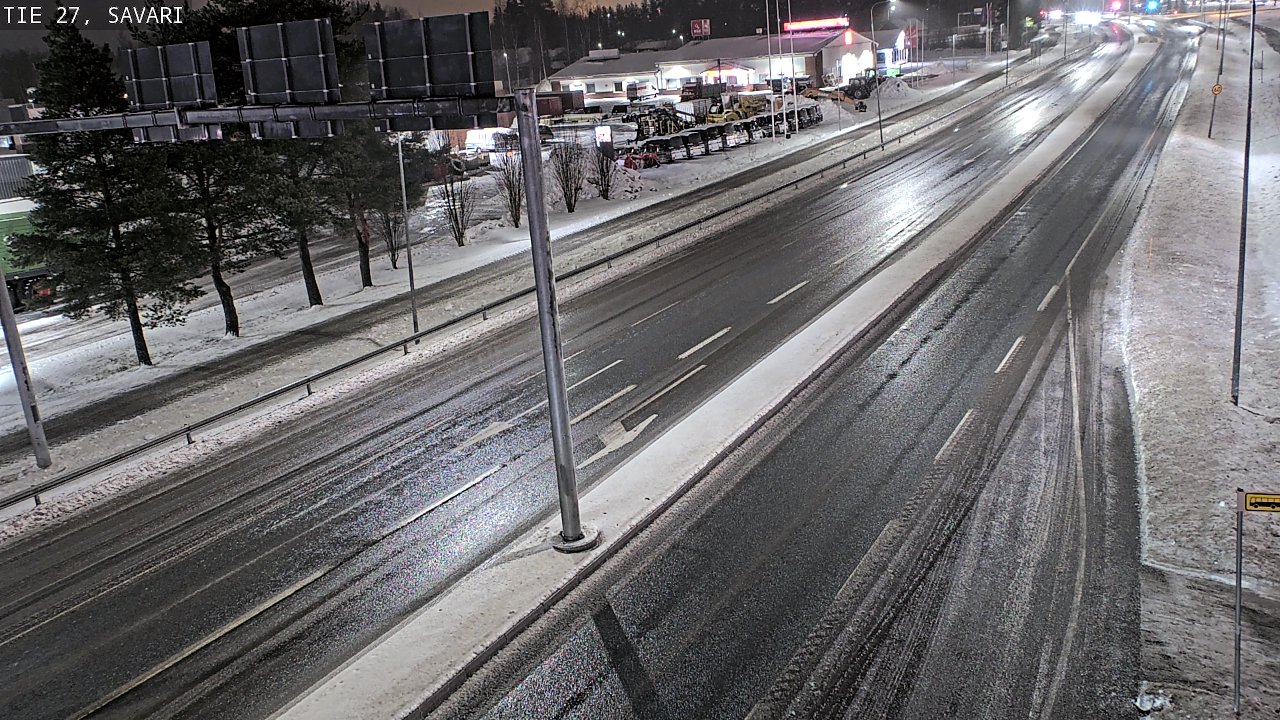 Weather Camera Image Väg 27 Savari, Ylivieska, Pohjois-Pohjanmaa