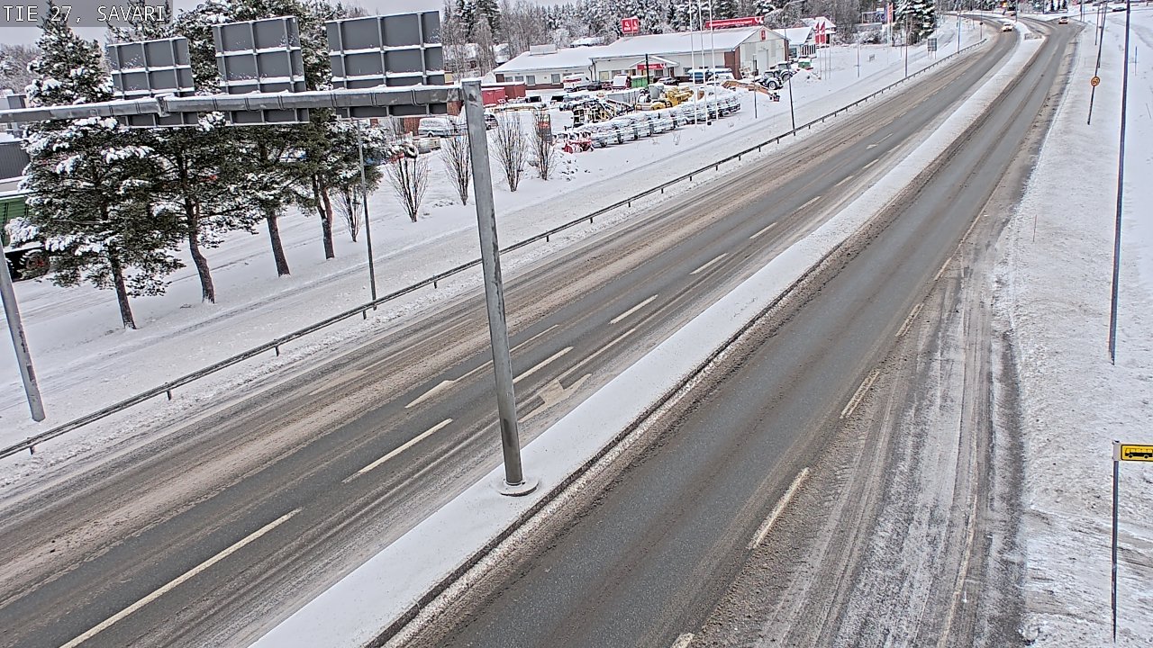 Weather Camera Image Väg 27 Savari, Ylivieska, Pohjois-Pohjanmaa