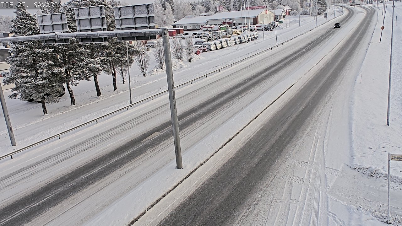 Weather Camera Image Road 27 Savari, Ylivieska, Pohjois-Pohjanmaa