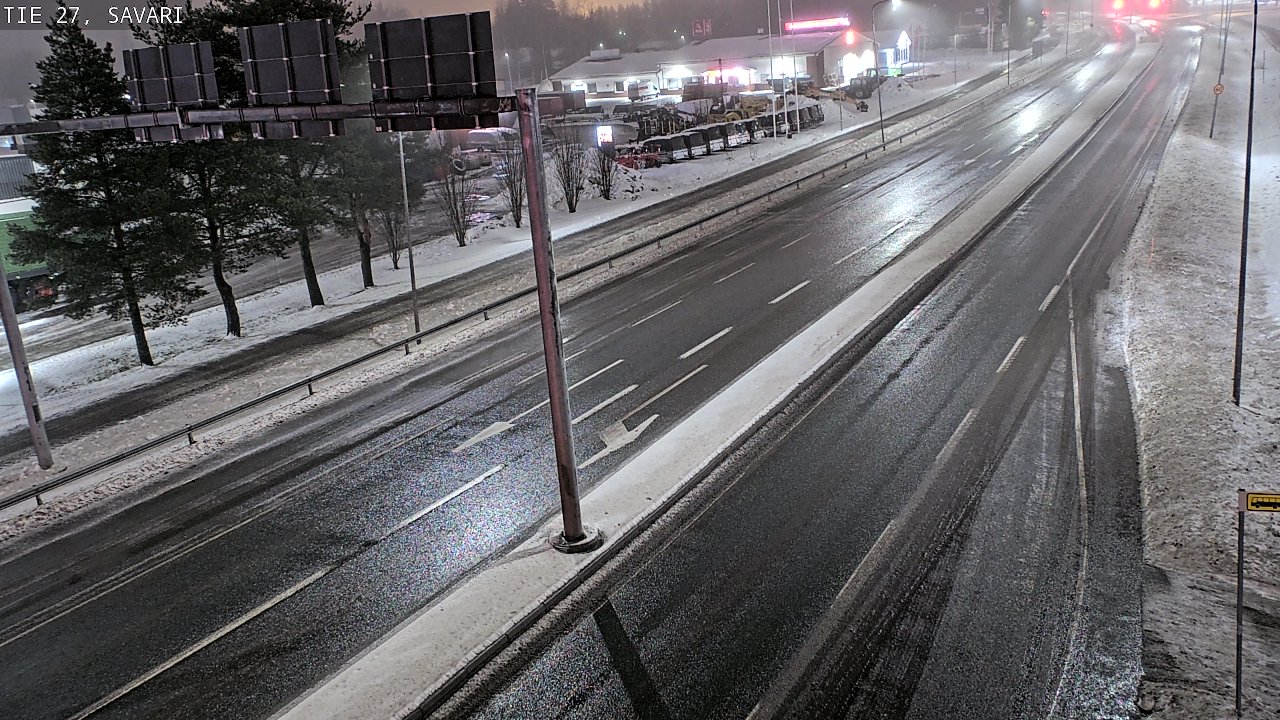 Weather Camera Image Väg 27 Savari, Ylivieska, Pohjois-Pohjanmaa