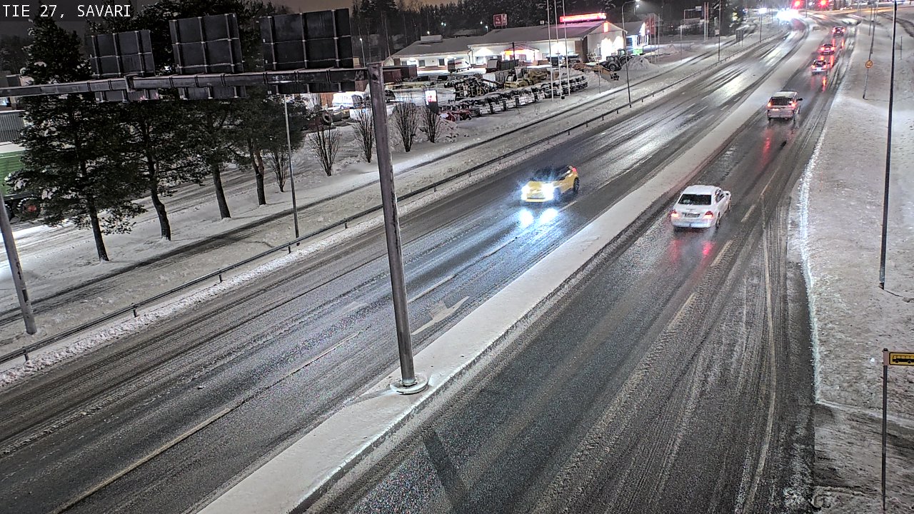 Weather Camera Image Väg 27 Savari, Ylivieska, Pohjois-Pohjanmaa