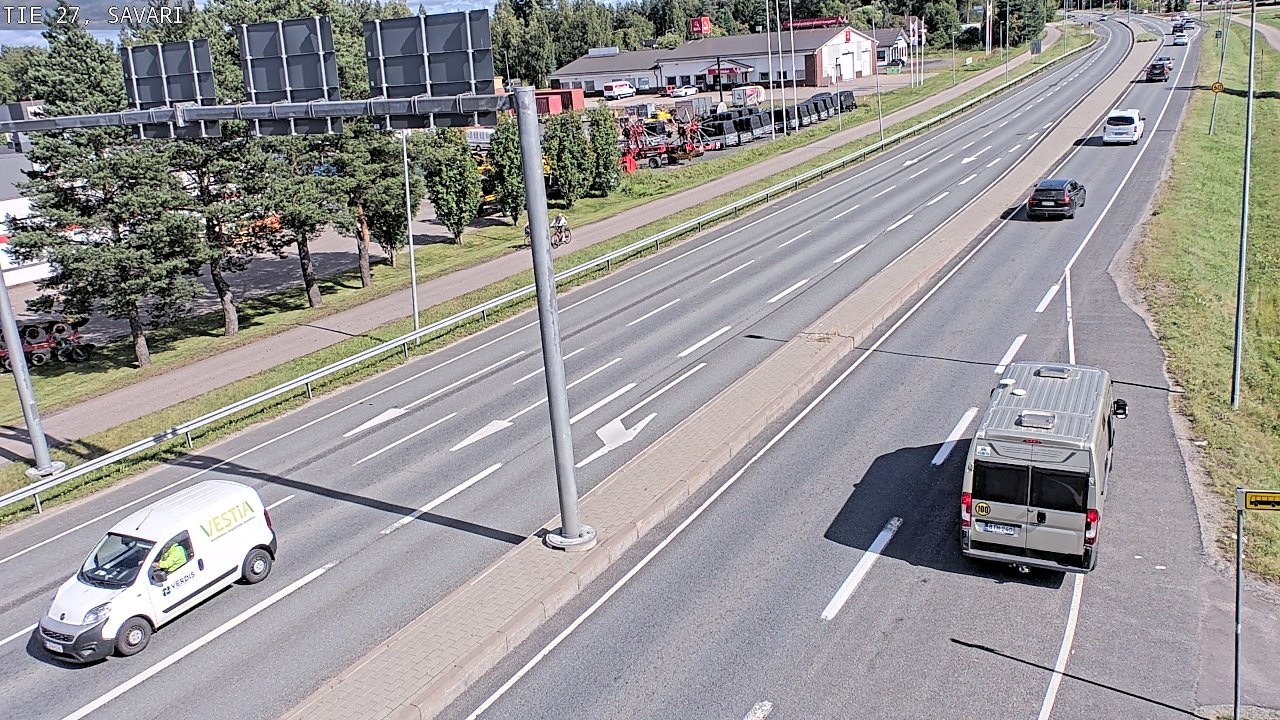 Kelikamerat Kuva Tie 27 Savari, Ylivieska, Pohjois-Pohjanmaa