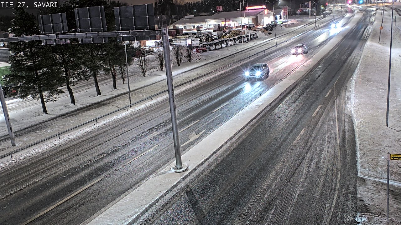 Weather Camera Image Väg 27 Savari, Ylivieska, Pohjois-Pohjanmaa