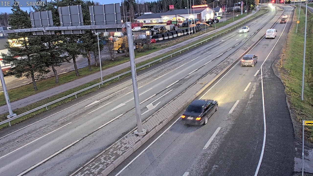 Kelikamerat Kuva Tie 27 Savari, Ylivieska, Pohjois-Pohjanmaa