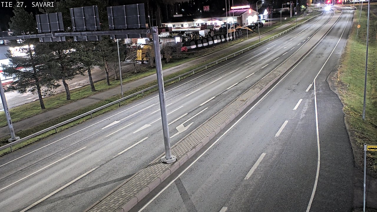 Kelikamerat Kuva Tie 27 Savari, Ylivieska, Pohjois-Pohjanmaa