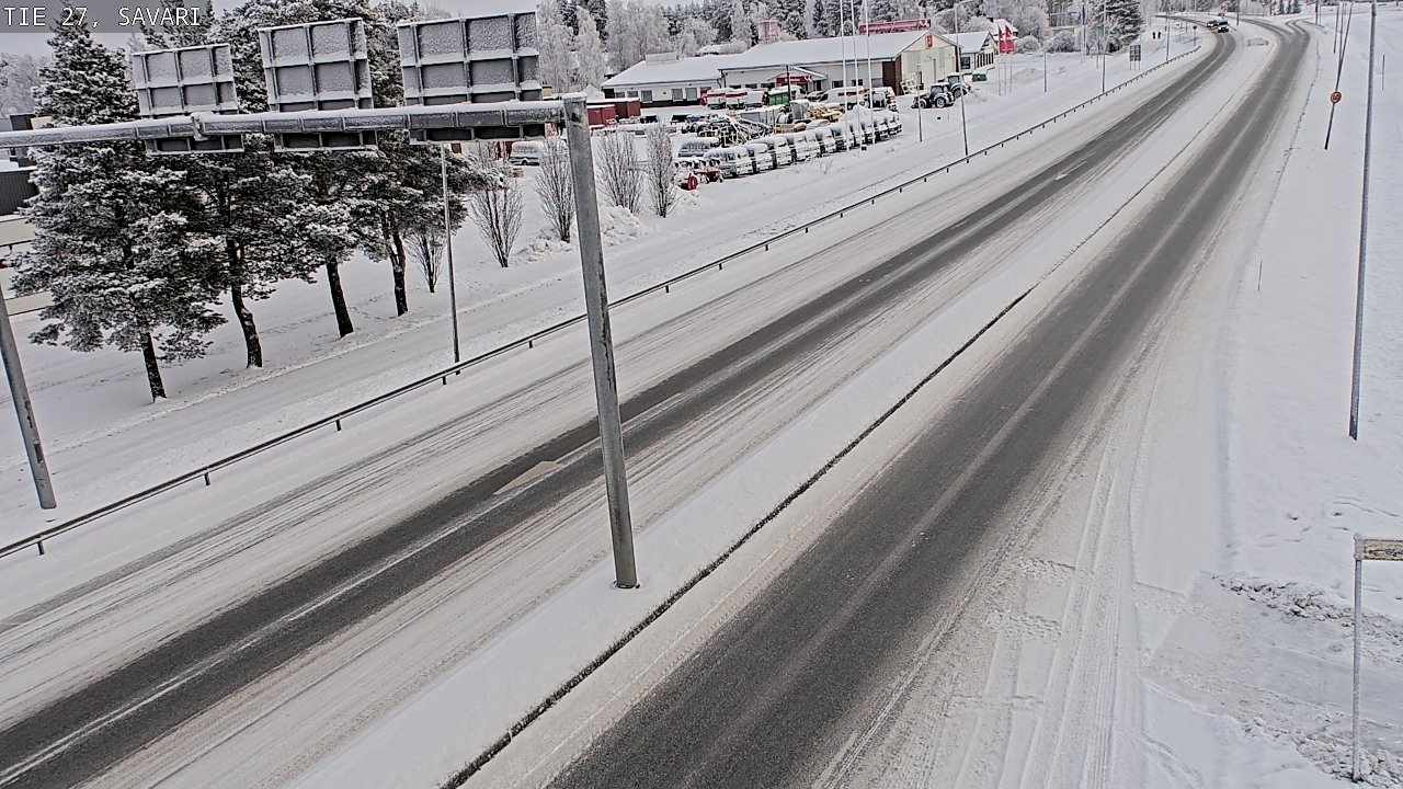Weather Camera Image Road 27 Savari, Ylivieska, Pohjois-Pohjanmaa