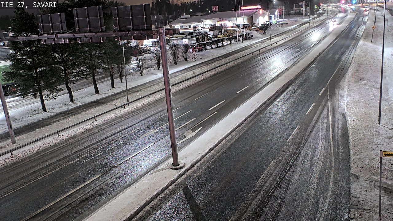 Weather Camera Image Väg 27 Savari, Ylivieska, Pohjois-Pohjanmaa