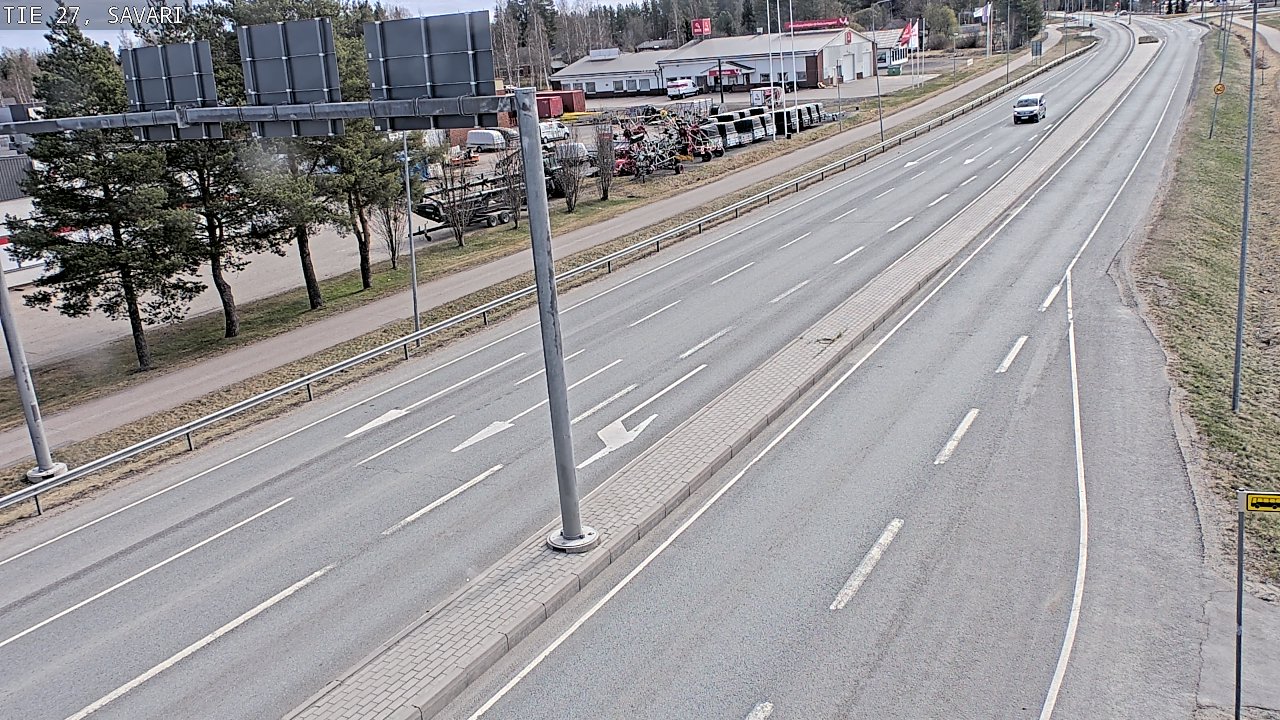 Weather Camera Image Road 27 Savari, Ylivieska, Pohjois-Pohjanmaa