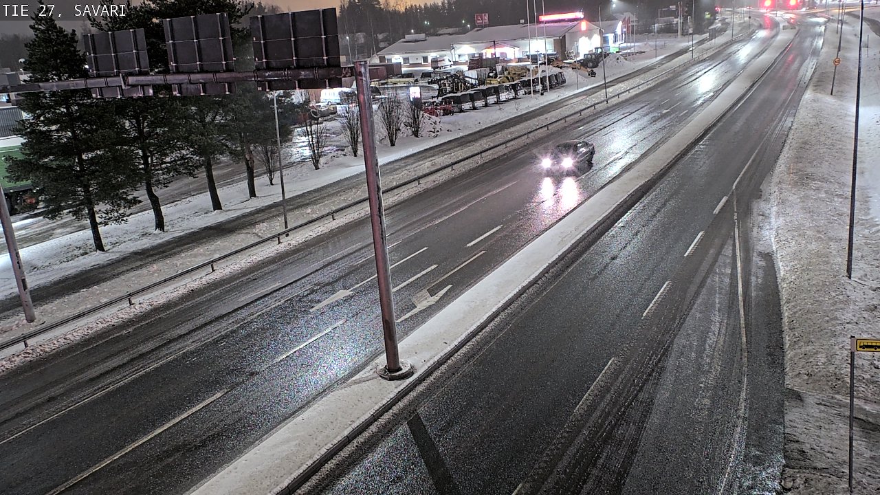 Weather Camera Image Väg 27 Savari, Ylivieska, Pohjois-Pohjanmaa