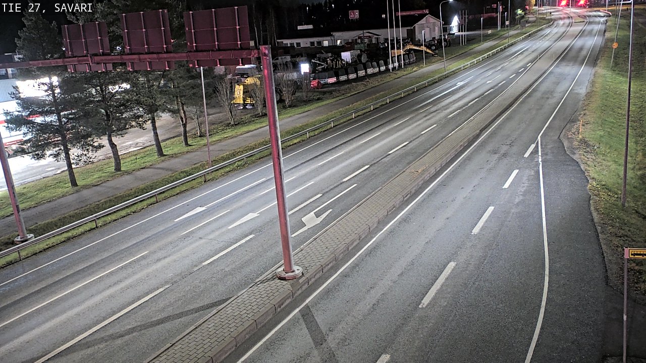 Weather Camera Image Road 27 Savari, Ylivieska, Pohjois-Pohjanmaa