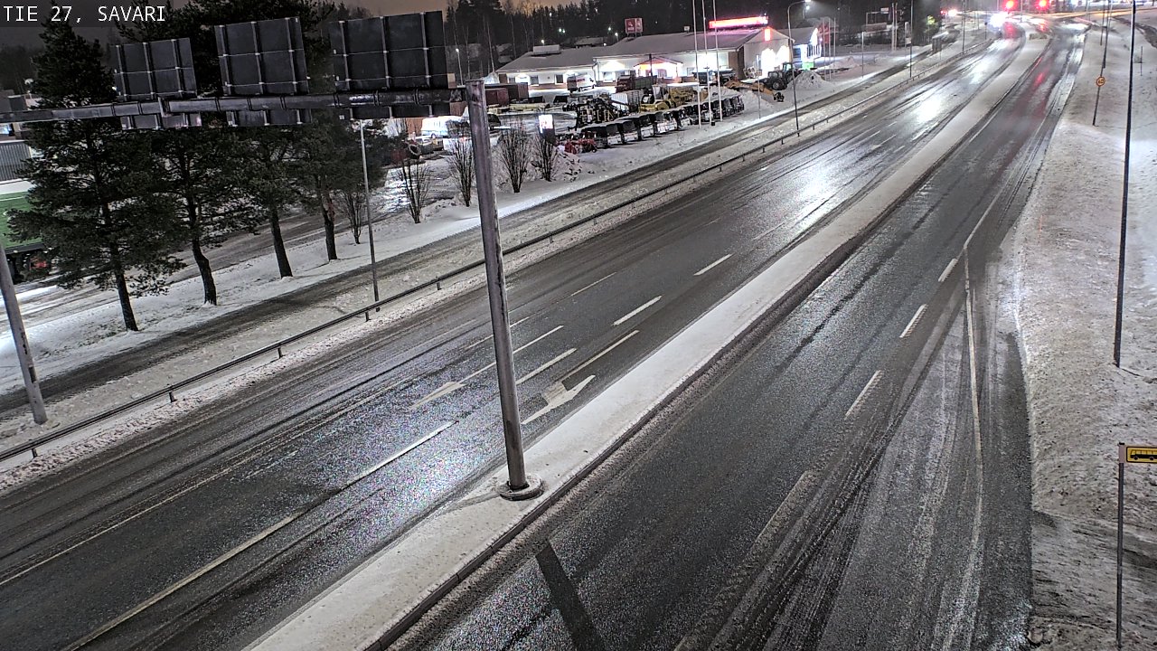 Weather Camera Image Väg 27 Savari, Ylivieska, Pohjois-Pohjanmaa