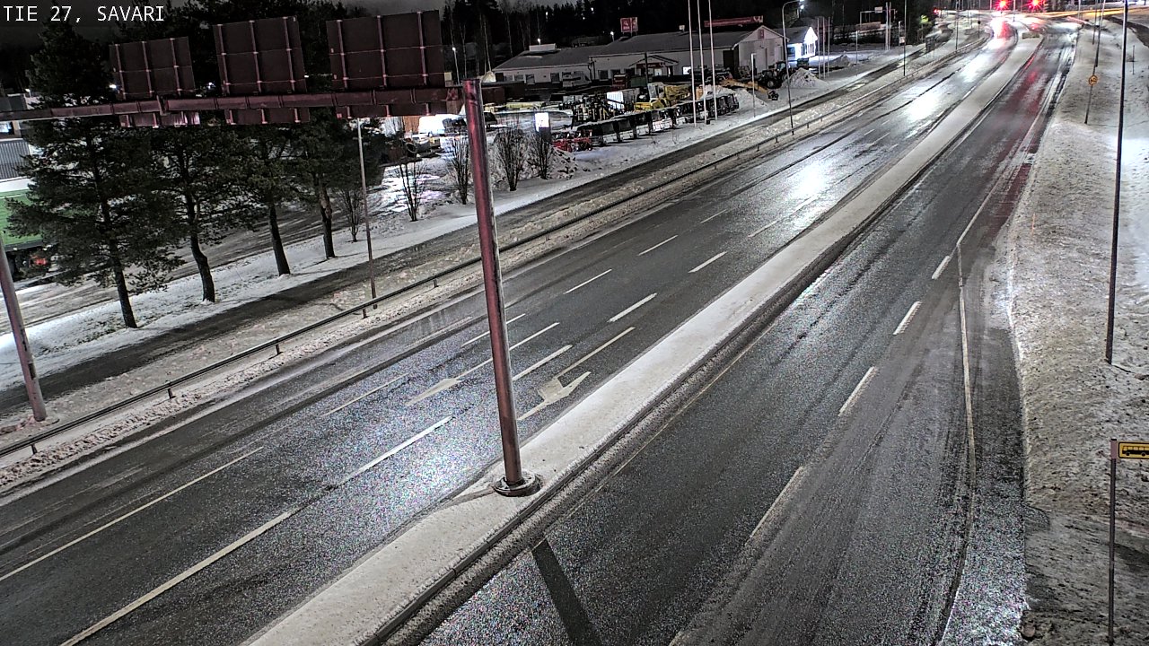 Weather Camera Image Väg 27 Savari, Ylivieska, Pohjois-Pohjanmaa