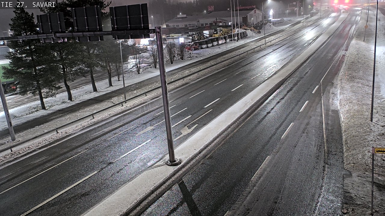 Weather Camera Image Väg 27 Savari, Ylivieska, Pohjois-Pohjanmaa