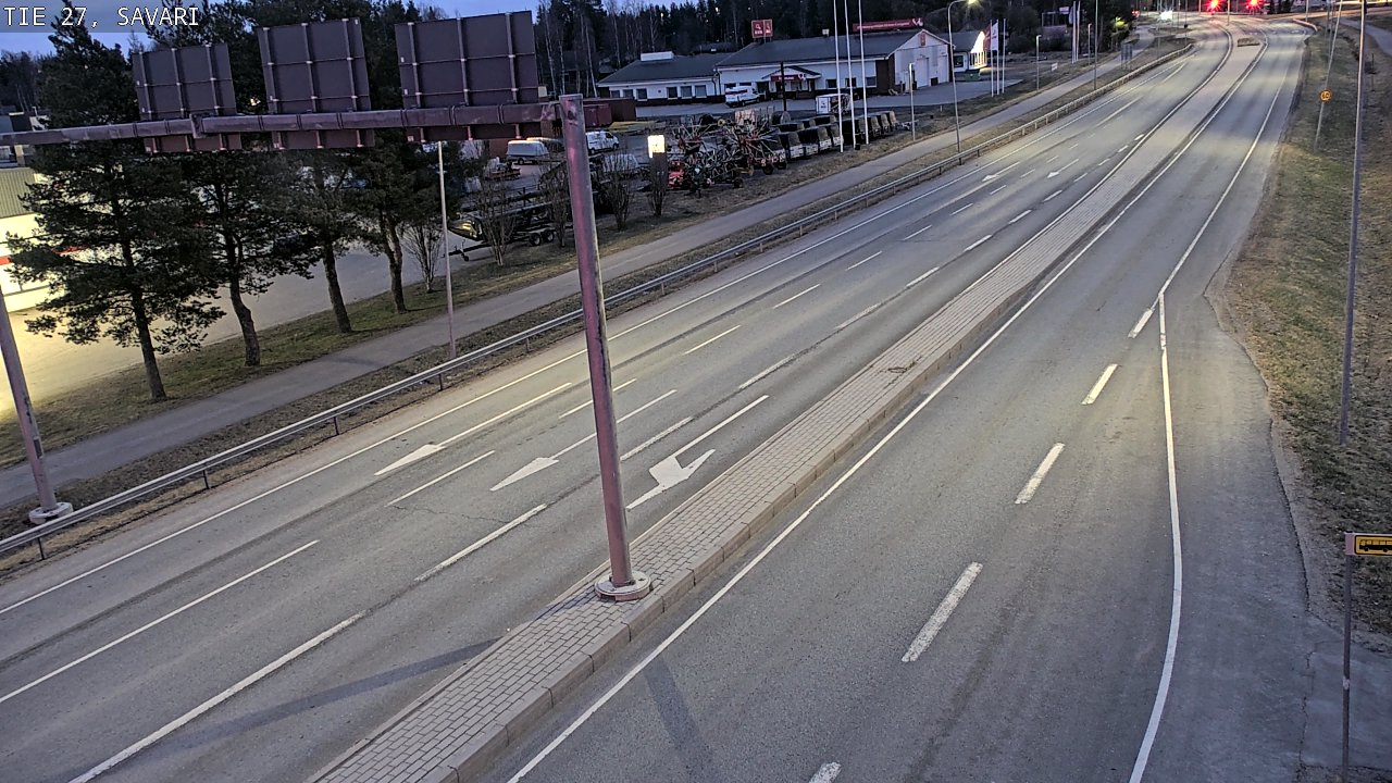 Kelikamerat Kuva Tie 27 Savari, Ylivieska, Pohjois-Pohjanmaa