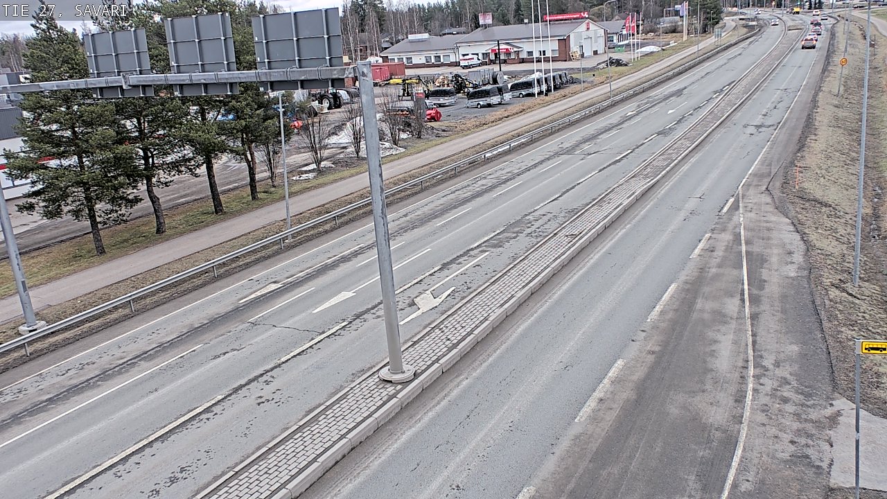 Weather Camera Image Road 27 Savari, Ylivieska, Pohjois-Pohjanmaa